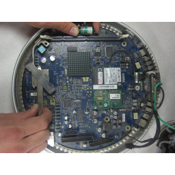 iMac G4 17 800 МГц EMC 1936 Замена логической платы в сборе